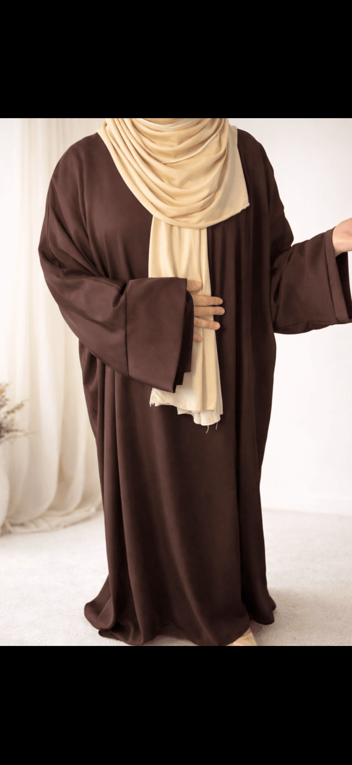 Ensemble abaya kimono 